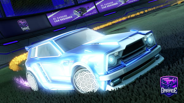 A Rocket League car design from DmitrofNET