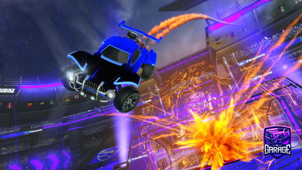 A Rocket League car design from Reecemurton17