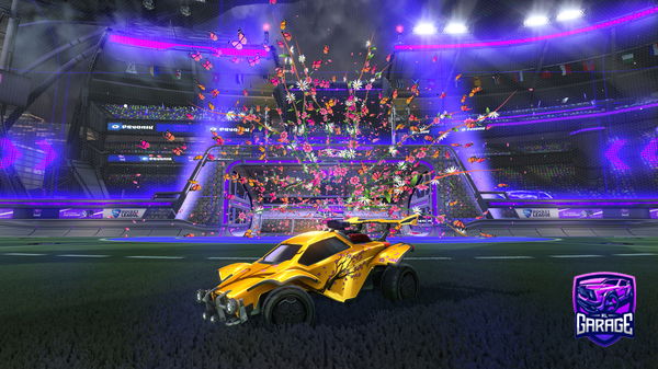 A Rocket League car design from Player12345Go