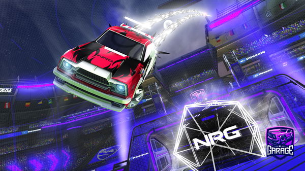 A Rocket League car design from Tostin01