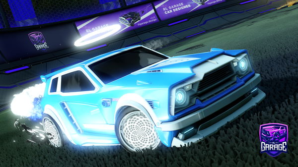 A Rocket League car design from Checker2008