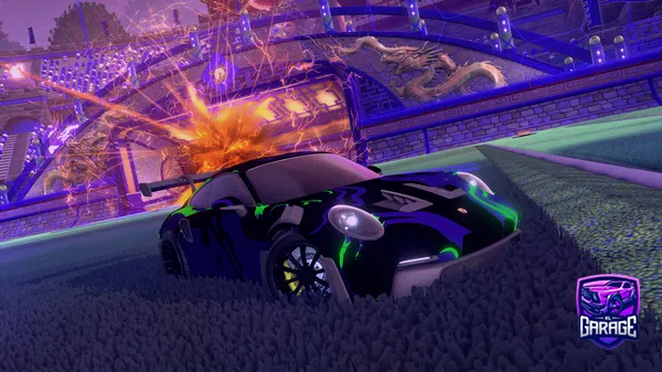 A Rocket League car design from Vitus11