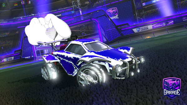 A Rocket League car design from ItzCrvie