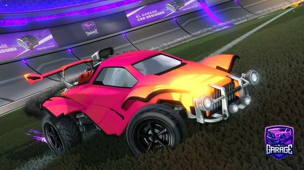 A Rocket League car design from MaxyRL