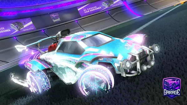 A Rocket League car design from Jaboingis
