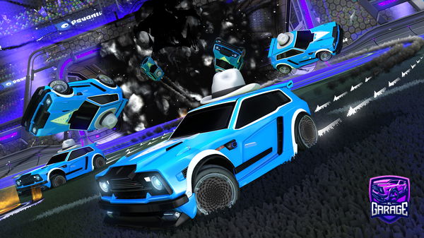 A Rocket League car design from JEROpapita3