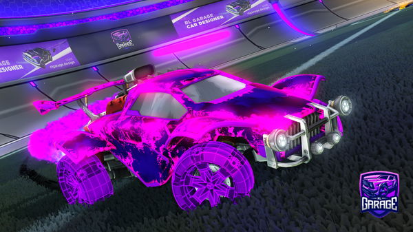 A Rocket League car design from J_Money25