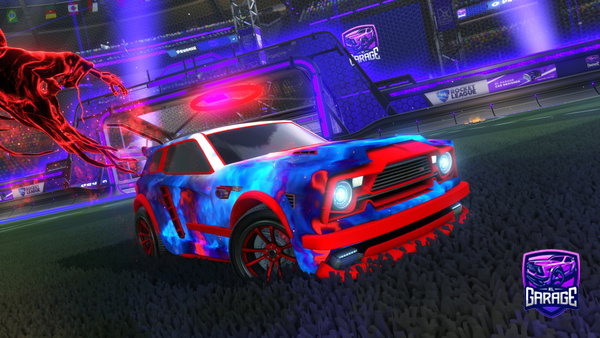 A Rocket League car design from Blobbywastaken