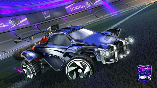 A Rocket League car design from VaveAtomic