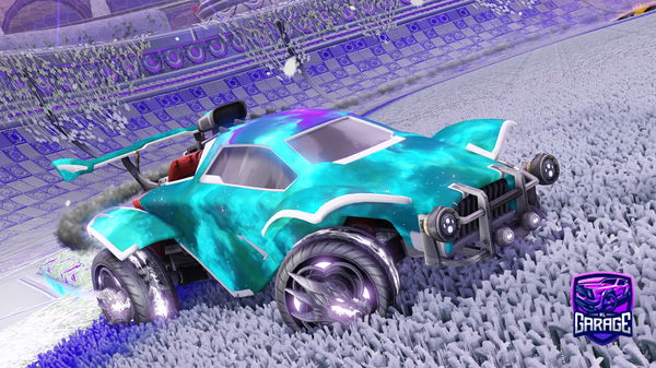 A Rocket League car design from udog