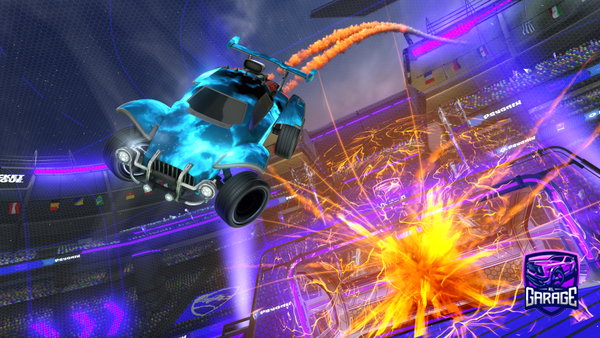 A Rocket League car design from BigDaddy007
