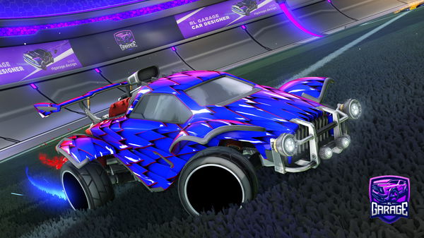 A Rocket League car design from Synxty