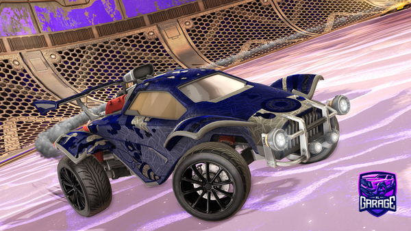 A Rocket League car design from Foo515