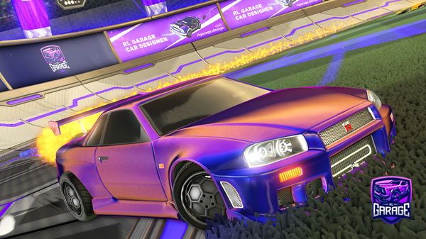 A Rocket League car design from MrInfinite