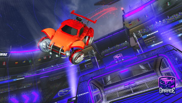 A Rocket League car design from MickleThePickle29