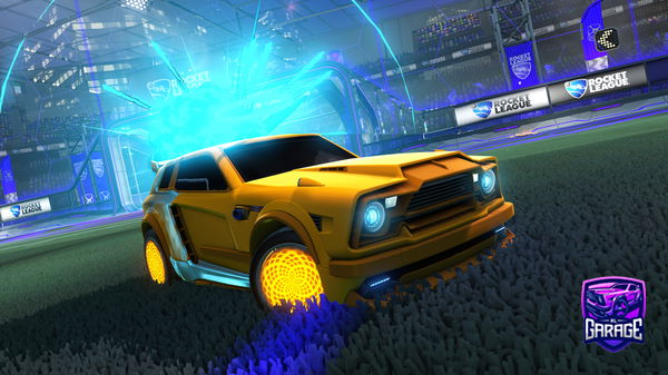 A Rocket League car design from Elvis3246