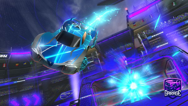 A Rocket League car design from doobyDaDog