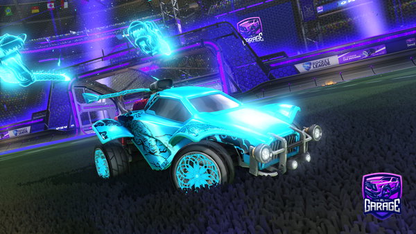 A Rocket League car design from Tylerhitclips