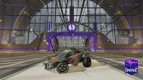 A Rocket League car design from GRANNIRO