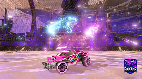 A Rocket League car design from ChipTortilla