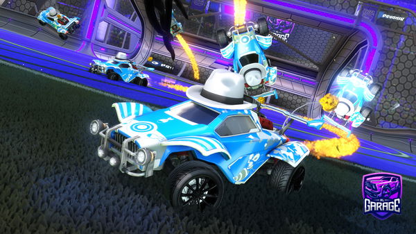 A Rocket League car design from Dandaman9344