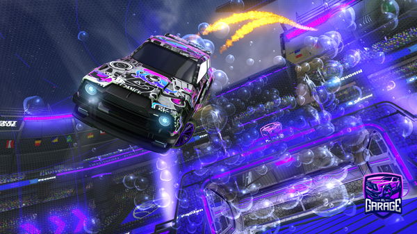 A Rocket League car design from ZEN568