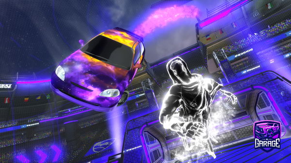 A Rocket League car design from Pikl3