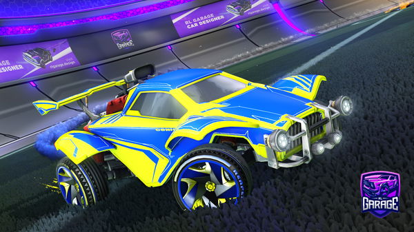 A Rocket League car design from cre_por1