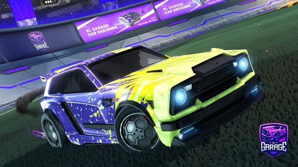 A Rocket League car design from Dennii