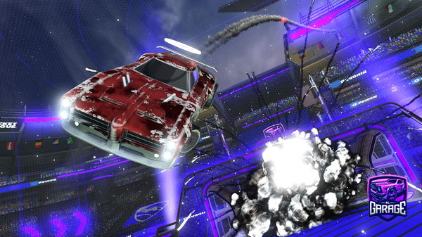 A Rocket League car design from XrezxyX