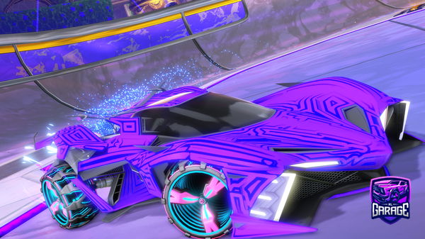 A Rocket League car design from Delinquent