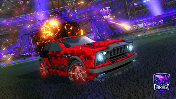 A Rocket League car design from Scribx1301