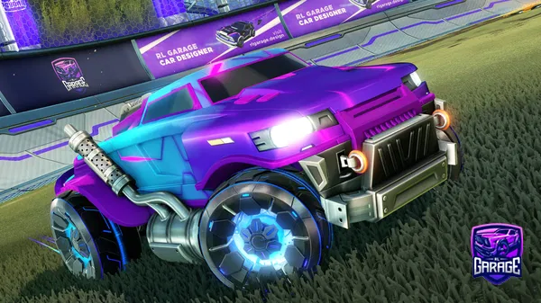 A Rocket League car design from Mayarthedemon