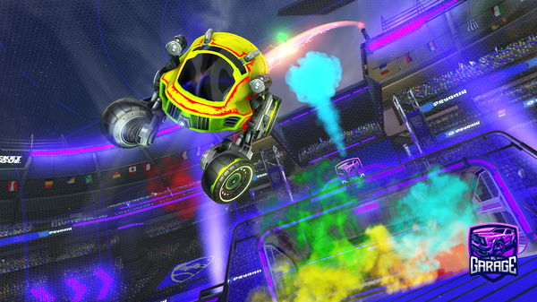 A Rocket League car design from Blake3281