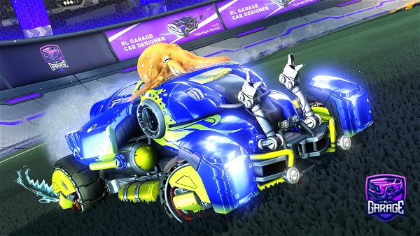 A Rocket League car design from UserXtremE