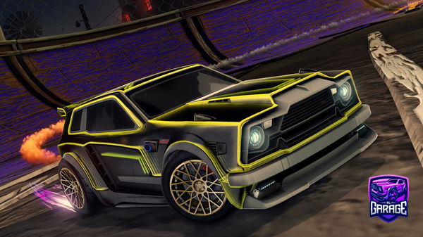 A Rocket League car design from Kris2015