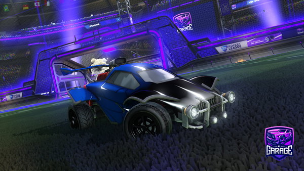 A Rocket League car design from Ffika-
