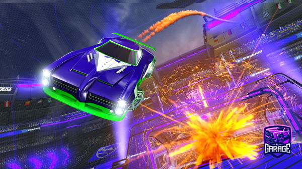 A Rocket League car design from HakonEriksen