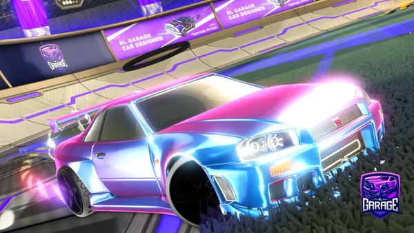 A Rocket League car design from TATOzilla