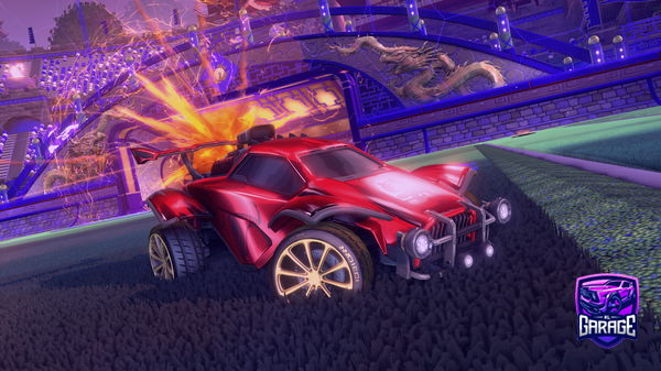 A Rocket League car design from Yt_rl_ScarloRen