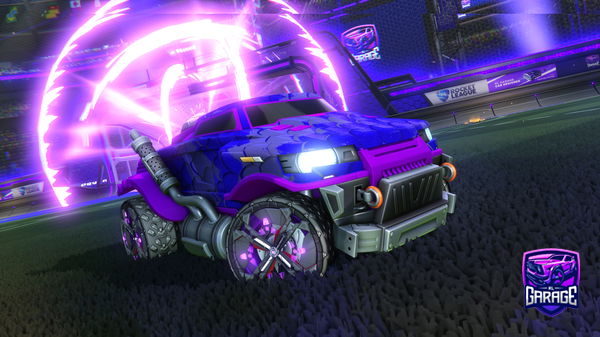 A Rocket League car design from DarkWolf_Justin7