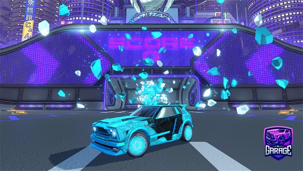 A Rocket League car design from ChickenNUGGS23