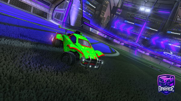 A Rocket League car design from Ginseh