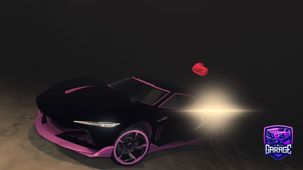 A Rocket League car design from LND_vuulg