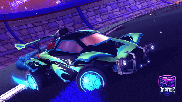 A Rocket League car design from agustin0092
