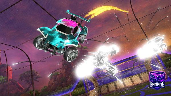 A Rocket League car design from Cabbagdog