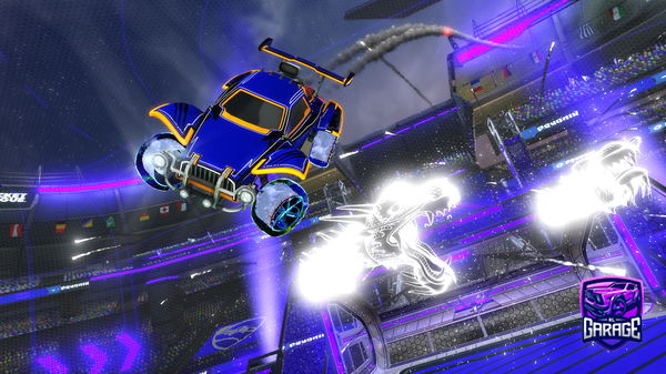 A Rocket League car design from Asgard114