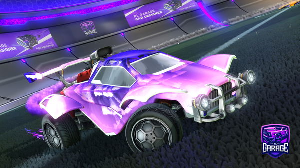 A Rocket League car design from Tekzero