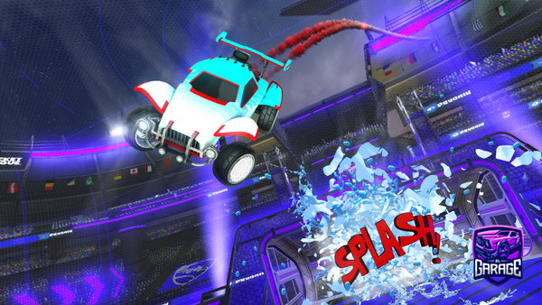 A Rocket League car design from LeoPotHead