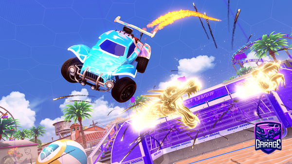 A Rocket League car design from Hysterikill